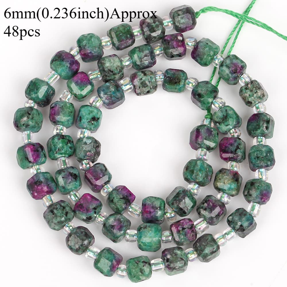 TEMU 40/48pcs Natural Shape Stone Beads For Jewelry Making Bracelets Necklace Additions