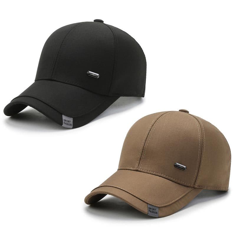 TEMU 1-2pcs Men's Spring Autumn Clothing Baseball Dad Visor Hat Ideal Father's Day Gift