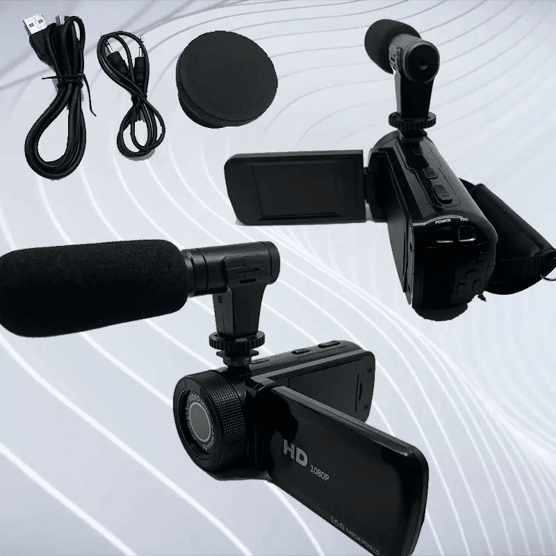 TEMU Professional 1080p Digital Camera With Large Hd Display, High-magnification Optical Zoom, Built-in Microphone, Cmos