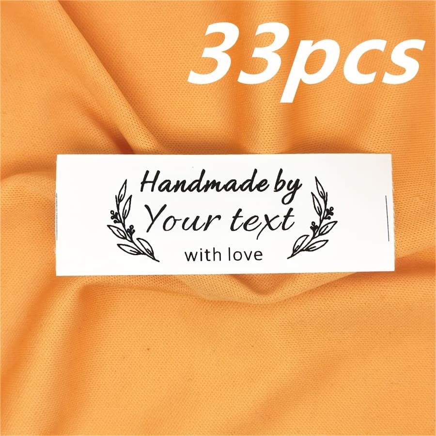 TEMU 33pcs Personalized Tags, Customizable With Your Text