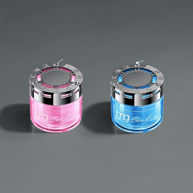 TEMU 2pcs Set Scented Car Air Freshener - Long-lasting Solid Perfume For , Perfect For Vehicle Interiors, Decor, House Decor