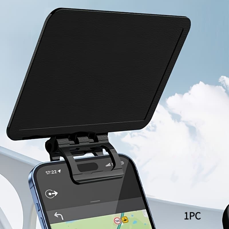 TEMU Portable Multi-angle Phone Sunshade, Foldable Phone Sunshade- Universal Phone Sunshade, Suitable For Outdoor Sports, Cycling, Camping, And Traveling