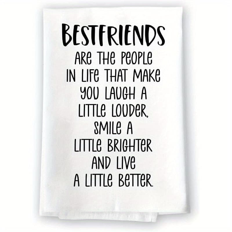 TEMU 1pc 18*26 Inch , , Kitchen Towels, , Dish Towel, Funny Decorative, Funny Gifts For Women, Appreciation Gifts