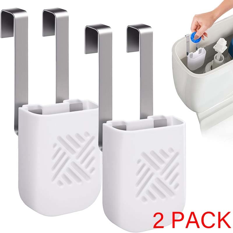 TEMU 2 Toilet Tank Cleaning Tablet Holders And Bleach Tablet Holders - A Hanging Toilet Cleaner Carrier, Bleach Tablet Dispenser, Prevents Contamination In , Toilet Water Treatment Additions