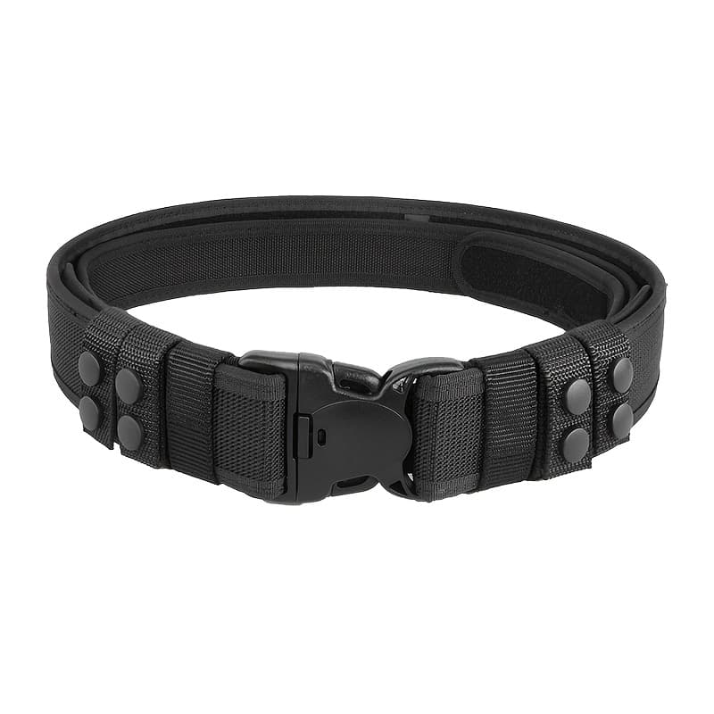 TEMU Heavy Duty Tactical Belt Release - Adjustable Durable Nylon Belt For , Hunting, Fishing And Hiking- Multifunctional Adjustable Belt