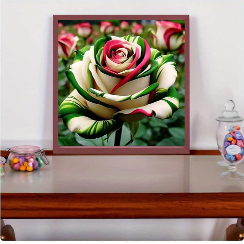 TEMU 30x30cm Winged Black Swan 5d Diamond Painting Kit Suitable For Wall Decor, Full- Round Diamonds, No Frame, Elegant Craft Project For, Birthday Gift, Holiday Present, Bedroom & Decoration