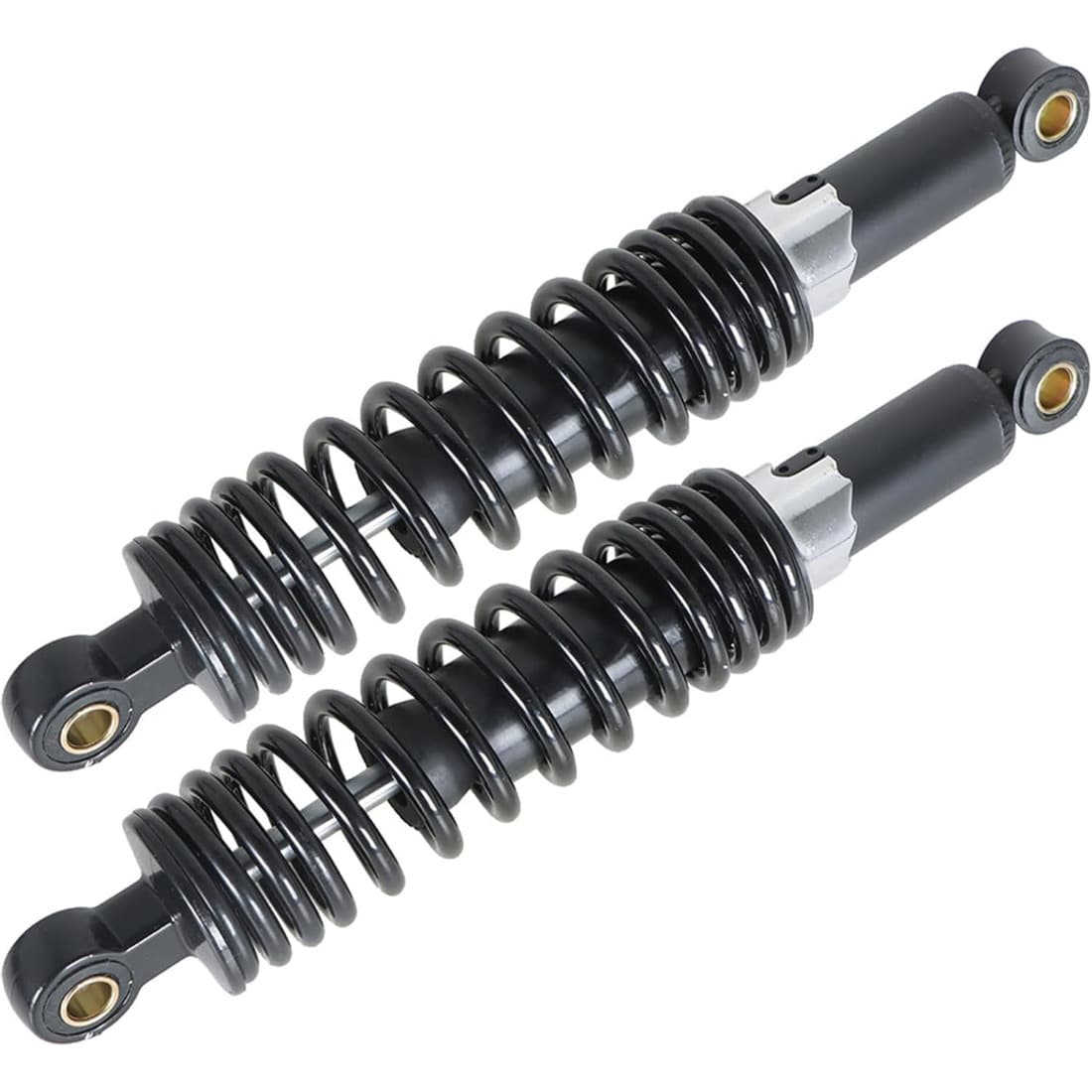 TEMU 1 Pair 320mm 12.5 Black Motorcycle Universal Rear Shock Absorbers Replacement For Gs125 1982-2000 And 125cc-200cc Motorcycle