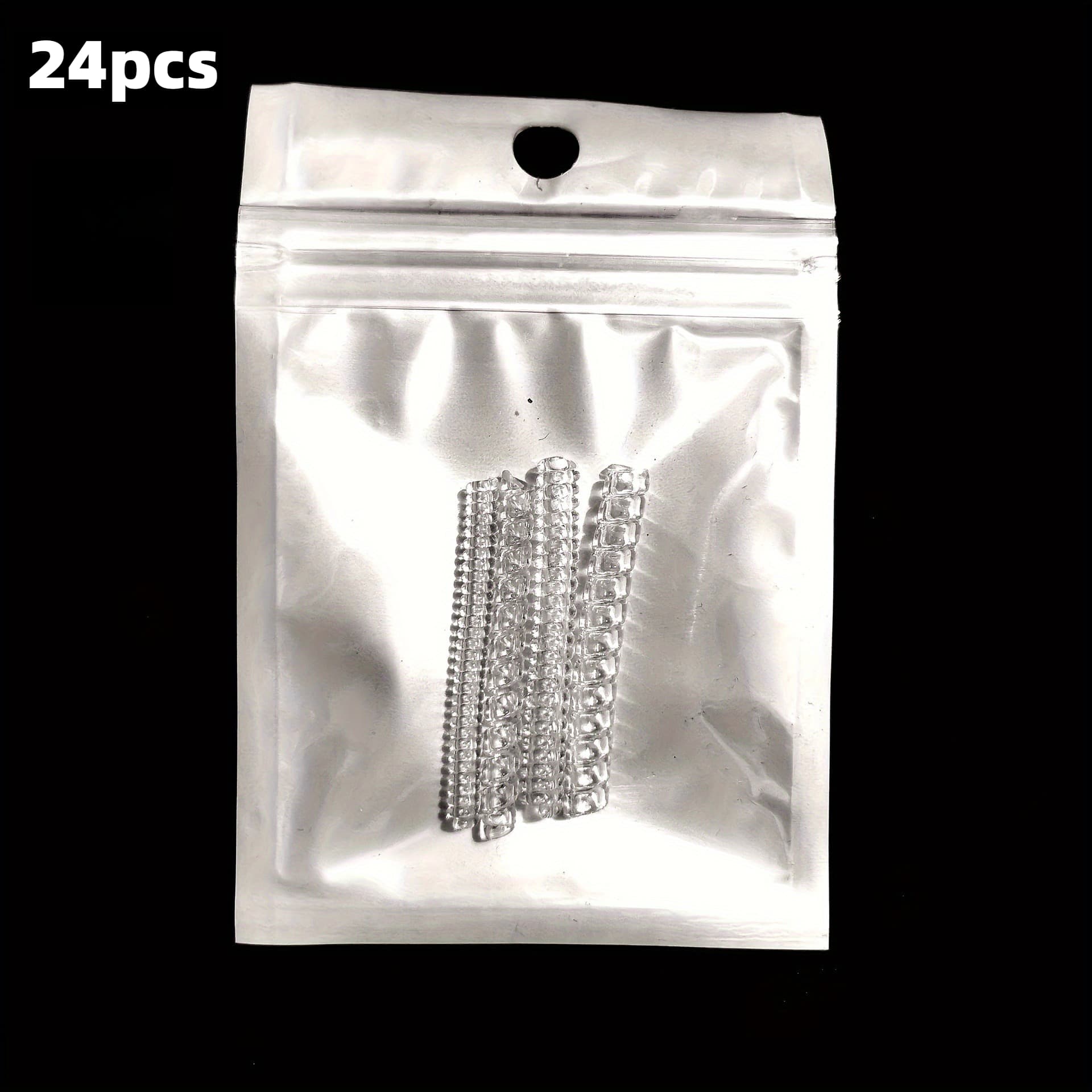 TEMU 24pcs/ Set Ring Size Adjuster Sizer Shrinking Wrapping Anti Detachment Protection Ring Sizer Adjuster Size Reducer For Loose Rings Fit Any Ring
