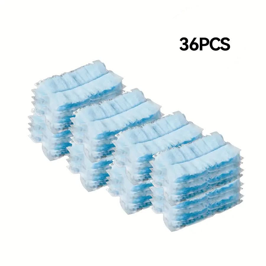 TEMU Compatible For - Disposable Cleaning Sheets With Pp Fiber Duster Heads, Compatible With System (no Replacement For Sweeper Or Mop) - For Home, Office,, Bedroom Floors, Walls, Ceilings - -step