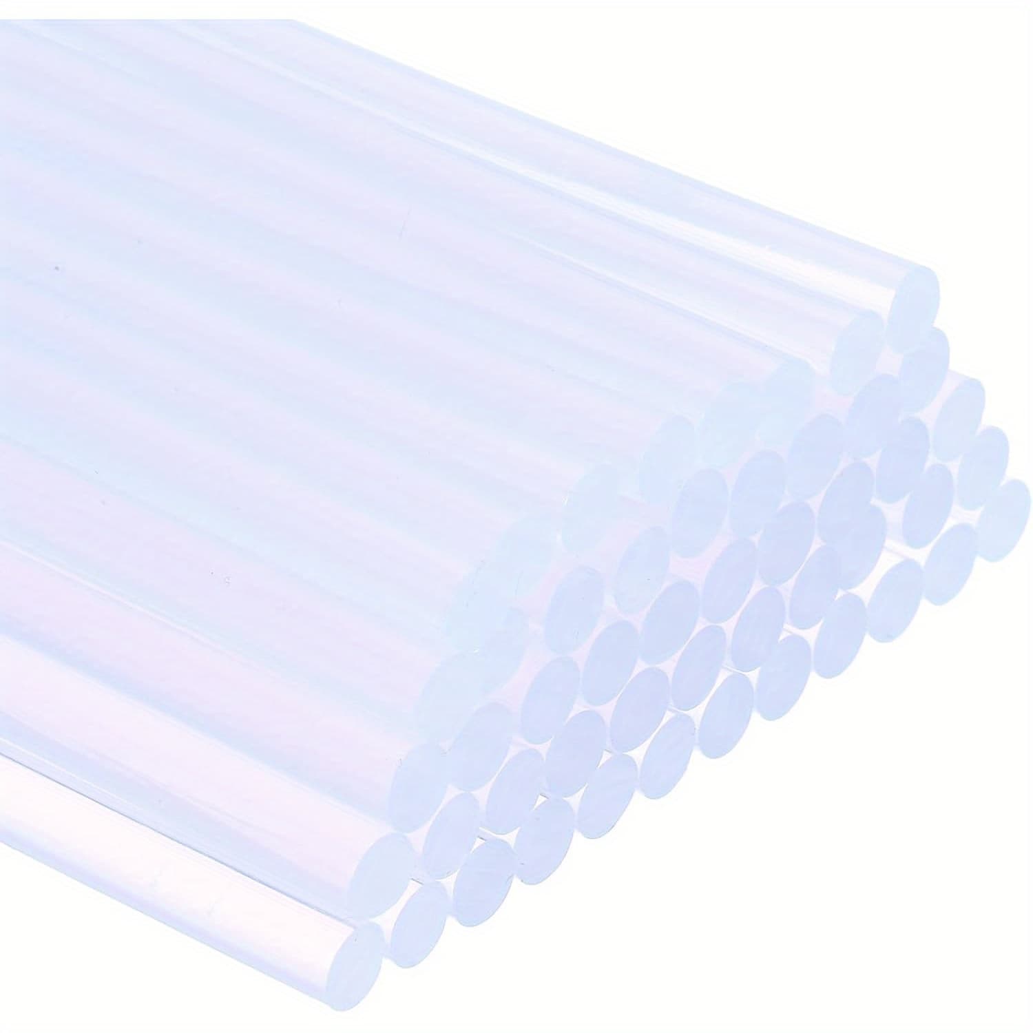 TEMU 30-pack Hot Glue Sticks, Clear Hot Melt Adhesive, Suitable For Mini Glue , Used For Diy Repairs, Pasting Projects, And Clear Adhesives For Crafts, Diy Production, And Repairs.