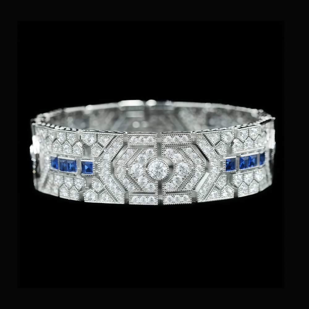 TEMU 17.5cm Moissanite Wide Face Bracelet, Vvs1, 925 Sterling Silver Unisex Jewelry, Fashion Fine Bracelet For Daily Life, Festivals, Perfect Valentine's Day Easter 's Day Gifts For Women Men Wife Mom
