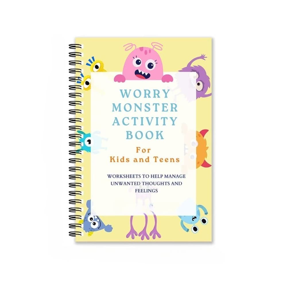 TEMU Worry Monsters Teenager Emotional Management Practice Book Anxiety Relief Fun Worksheet Worry Monsters Anxiety Monster Activity Book Worry Monsters Emotion Teenager Stress Relief Activity Book
