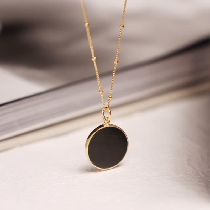 TEMU Fashionable And Elegant Circular Necklace, Luxurious And Easy Versatile Necklace, Suitable For Daily, Party, Wedding And Other Occasions As The Best Accessory, High-quality Necklace, Best Gift