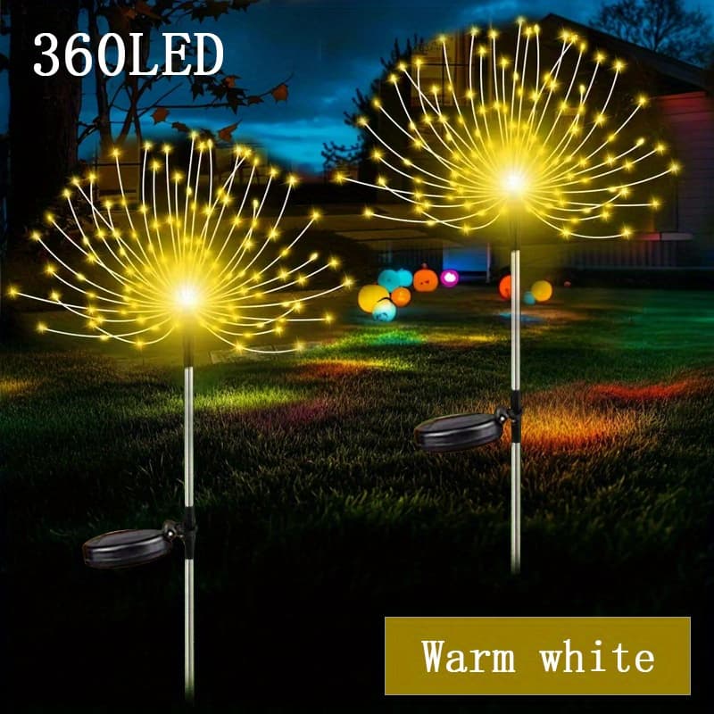 TEMU Outdoor Solar Led Smoke Lamp, Suitable For Villa Courtyard Balcony, Path Lawn, Holiday Decoration - Solar Lawn Lamp
