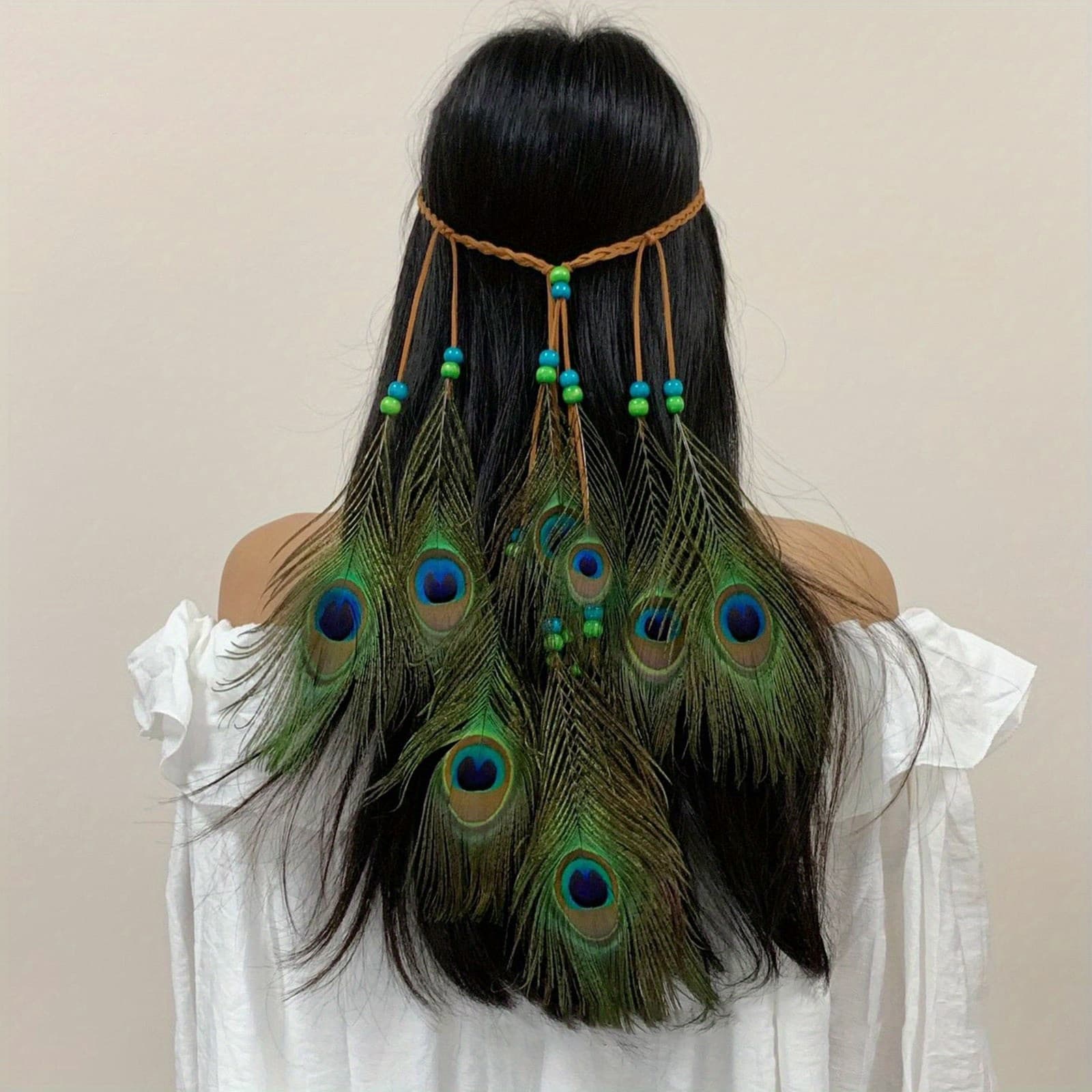 TEMU Handcrafted Headband For, Perfect For Bohemian And Hair Pieces