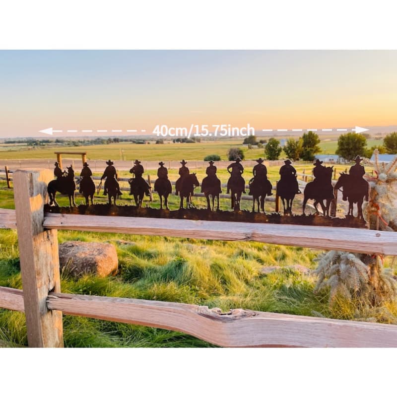 TEMU [2d Flat] Sign Wall Decor- Western-themed Iron Horizontal Hanging Suitable For Office, Picture For Christmas, Valentine' Day, Easter, Thanksgiving Decoration