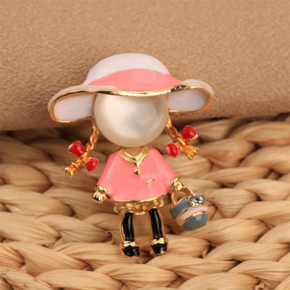 TEMU Baroque Elegant Design Men Women Brooch Badge, Jewelry Accessories, Wedding Holiday Party Couple Gift