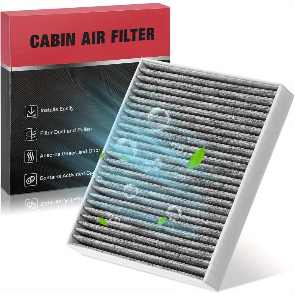TEMU 1pc Cf12157 Cabin Air Filter Featuring Activated Carbon, Suitable For , , , , , And Compatible With For Avalon, Camry, Corolla, Highlander, Prius, Sienna, And