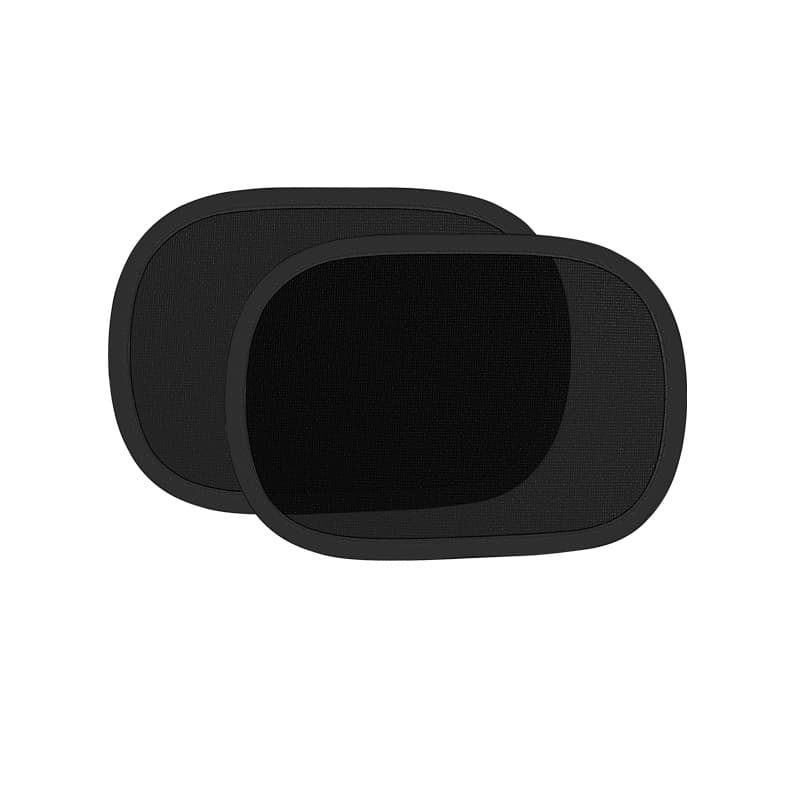TEMU Two-piece Set Of Summer Car Mini Small Sunshade Static Film Leaves , Summer Car Side Window Sunshade