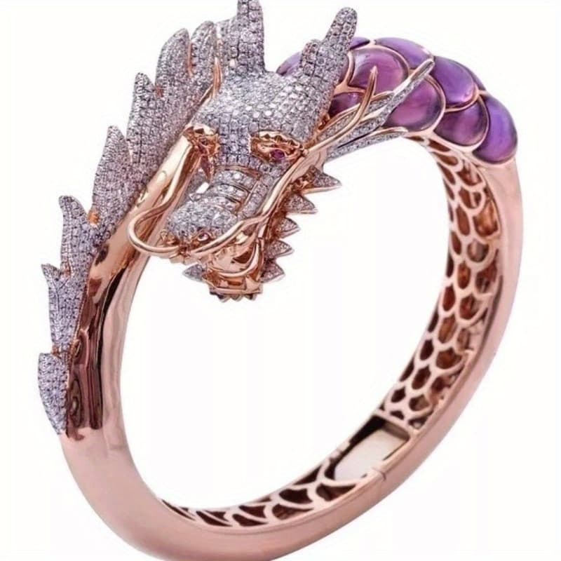 TEMU 1pc New Powerful Faucet Zircon Ring, Personality Light Luxury Temperament Design Sense Ring, Birthday Gift Party Ring