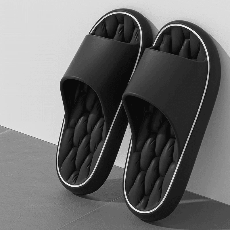 TEMU Checkered Eva Slippers- Rhombus Pattern, Comfortable For Home Use, Women Shoes