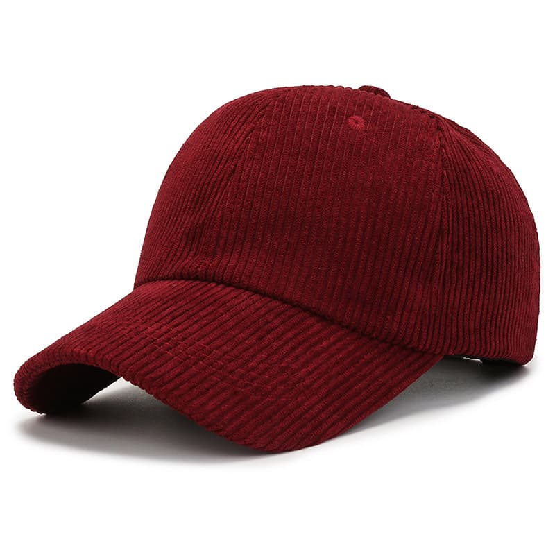 TEMU Spring Autumn Winter Adjustable Baseball Outdoor Travel Men's Outdoor Baseball Women's Corduroy Baseball