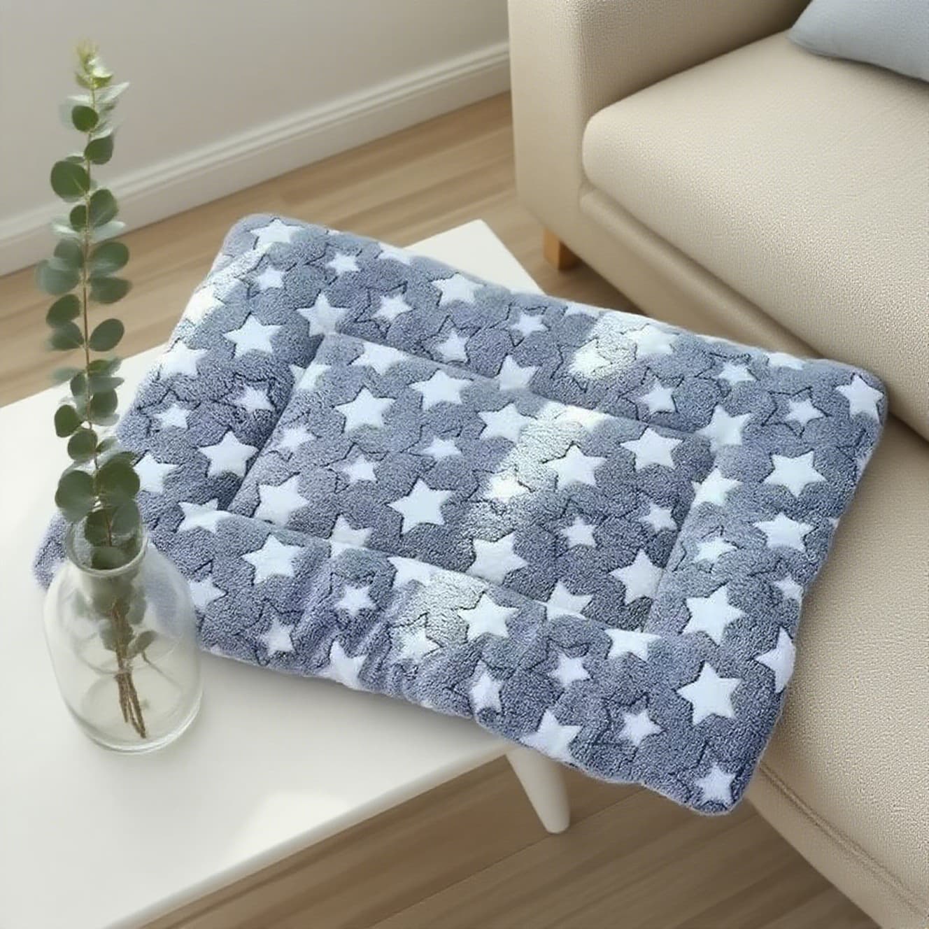 TEMU Pet Mat Cat Bed Dog Bed Plush Pet Mat Winter Warm Dog Bed Sleeping Mat Pet Bed