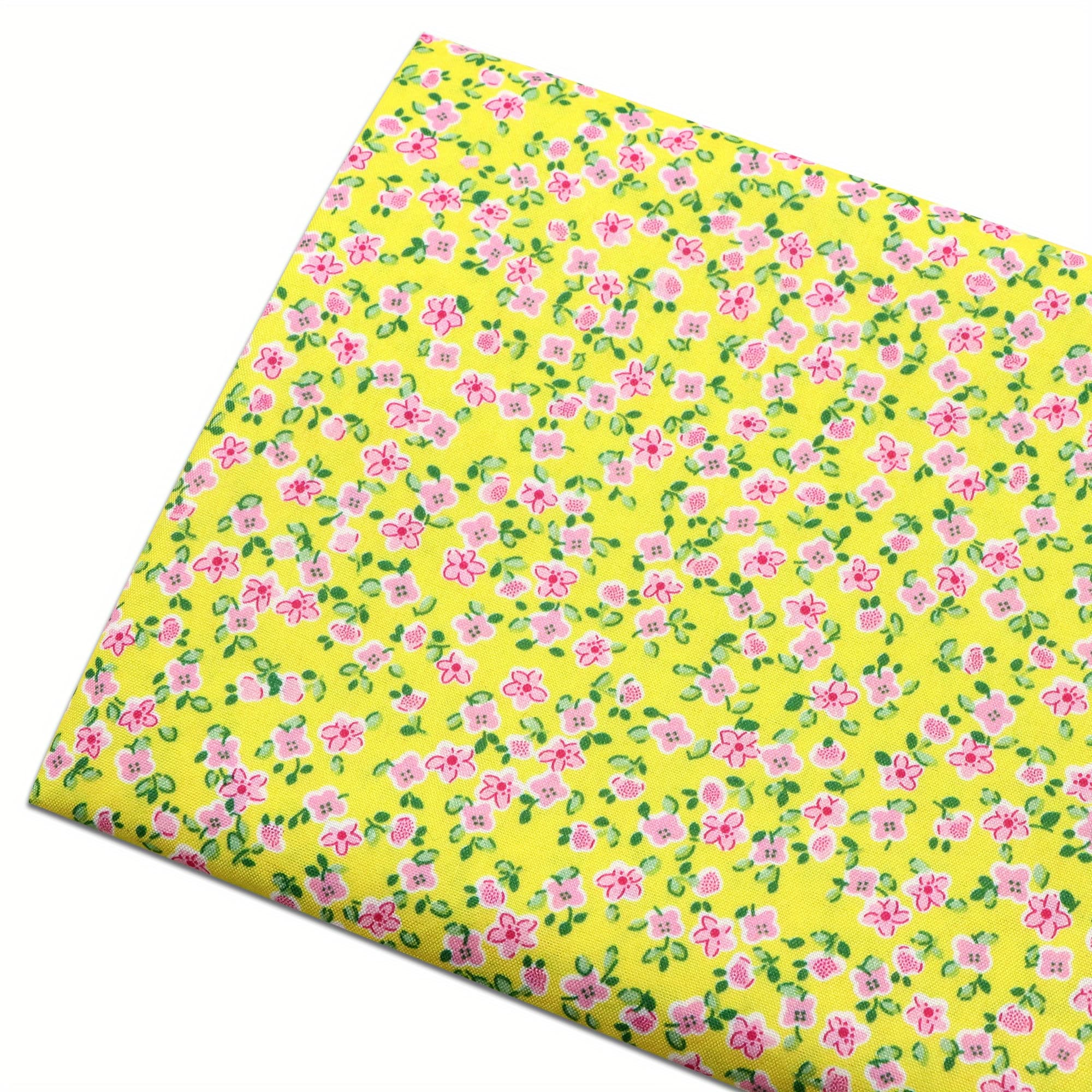TEMU 50x150cm 19.68 X 57in Spring Floral Fabric For Crafts Material For Quilting, Pillow Making, Clothing, Gift Wrapping, Home Decor, Clothing | Design | Durable Fabric, Wallet Making