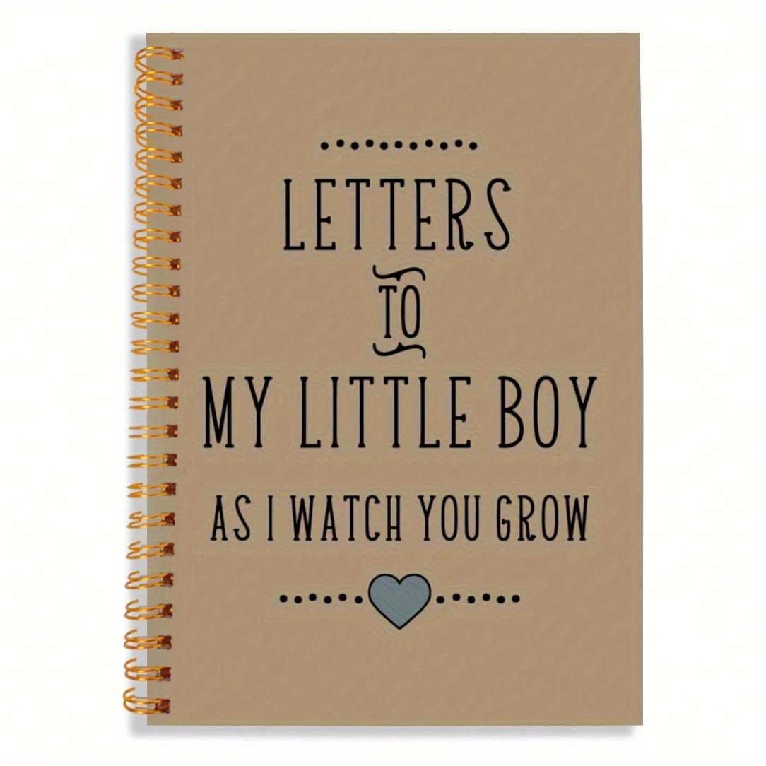 TEMU Spiral-bound Notebook, 1pc, Letters To , A Gift Journal For Showers, Great For New Mothers, For Organizing, Writing, And Keeping Memories