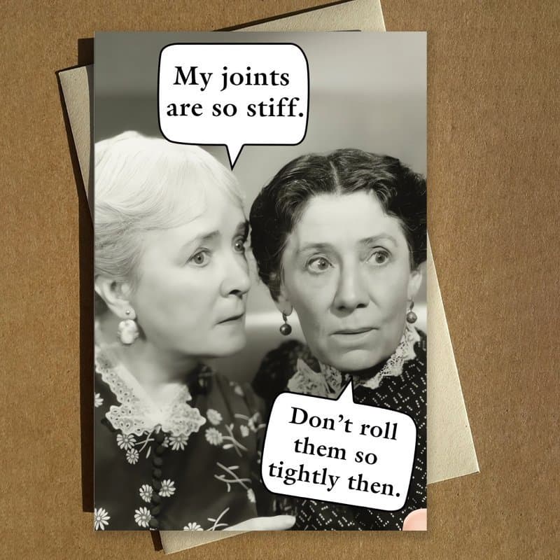 TEMU Fun Retro Style Birthday Card For Christmas Halloween Thanksgiving Gift, 1pc Unique Gift For Him Her Friend Sister Husband, Perfect For Christmas Thanksgiving Halloween