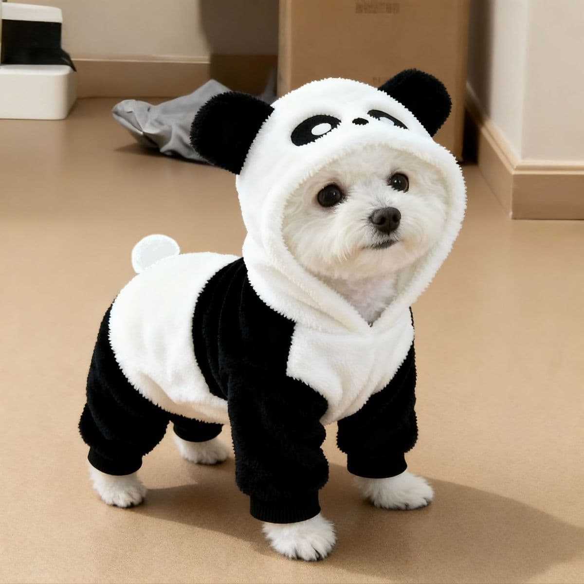 TEMU Thickened Clothing For Small Dogs, Suitable For Autumn And Winter, Providing And Wind Protection For Schnauzers And Bichons, As Well -legged Cats