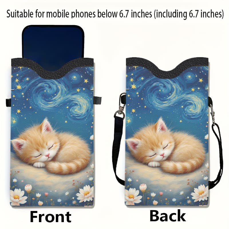 TEMU 1pc Design, High-quality Strap With 2d Flat Printing And Adjustable Lanyard, Suitable For Iphone And , A Trendy And Casual Accessory