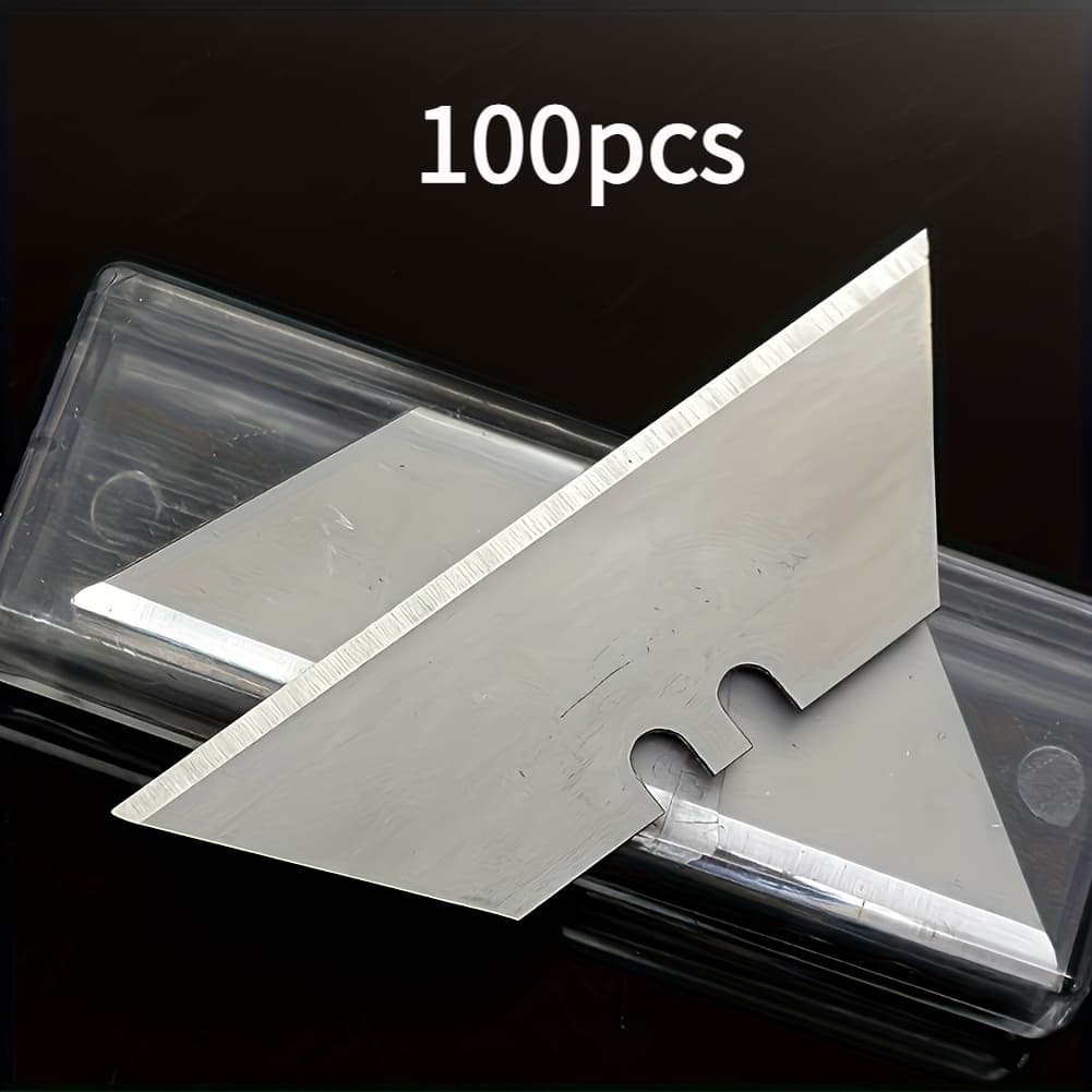 TEMU 100pcs Steel Blades, Suitable For Diy Art And Projects