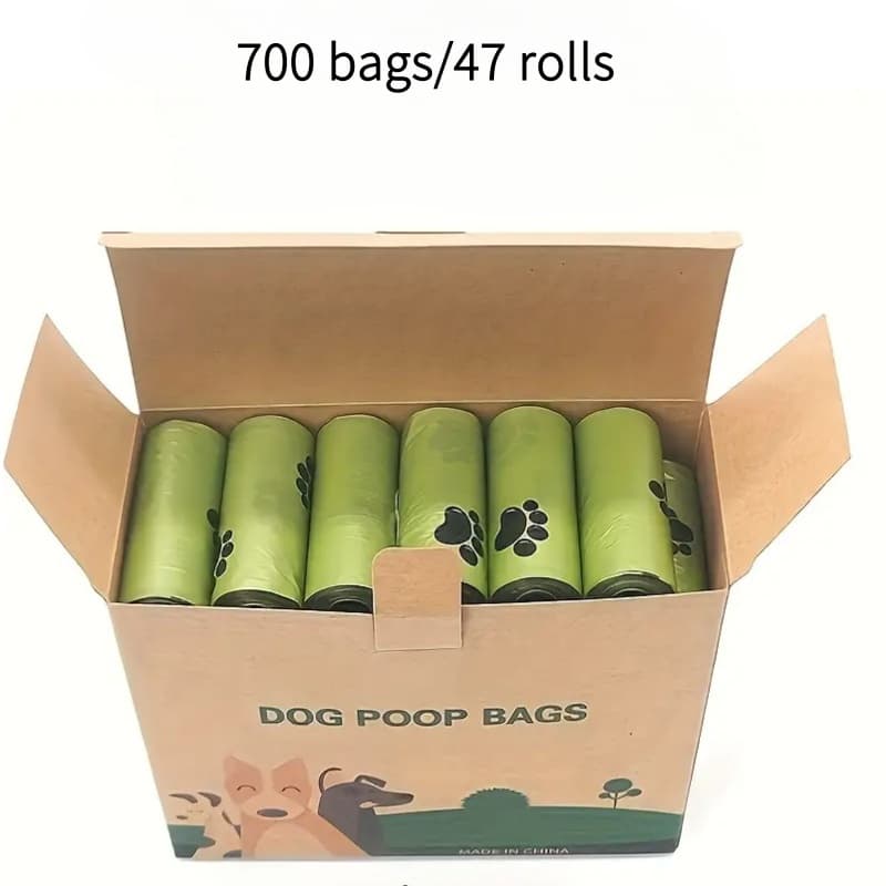 TEMU Leak-proof Dog Poop Bags & Cat Litter Bags - Pet Waste Disposal For Dog Walking & Litter Box, Specific Collection Bags (for All )