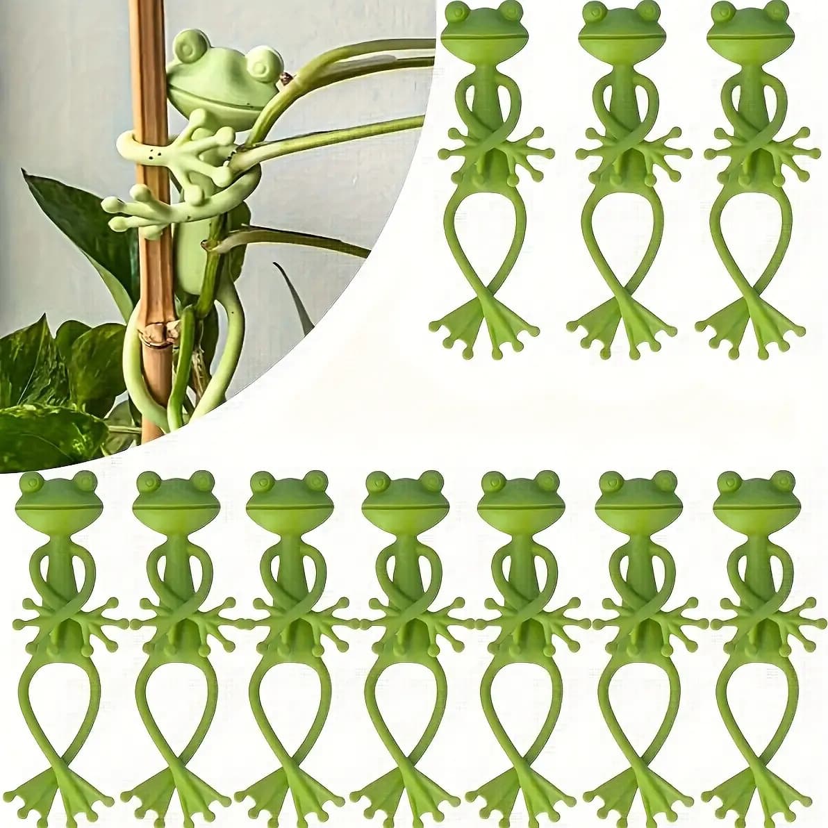 TEMU 12 Plant Stands, Cute And Stable Pp Plant Supports, Suitable For Small Potted Plants And Succulents, Perfect Indoor Garden Decorations
