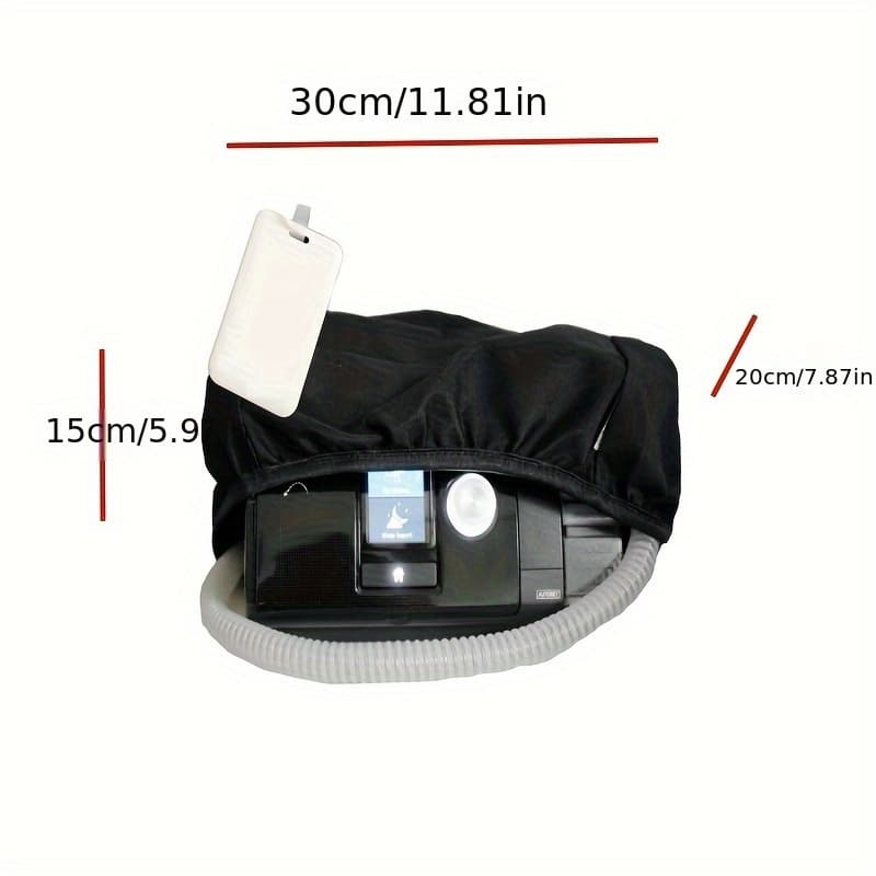 TEMU Cpap Machine Dust Cover - Universal Cpap Devices, Premium Hypoallergenic Cpap Cover Protects Equipment , & Pets, Easy Machine Cover For Travel & Home Use | 1pc
