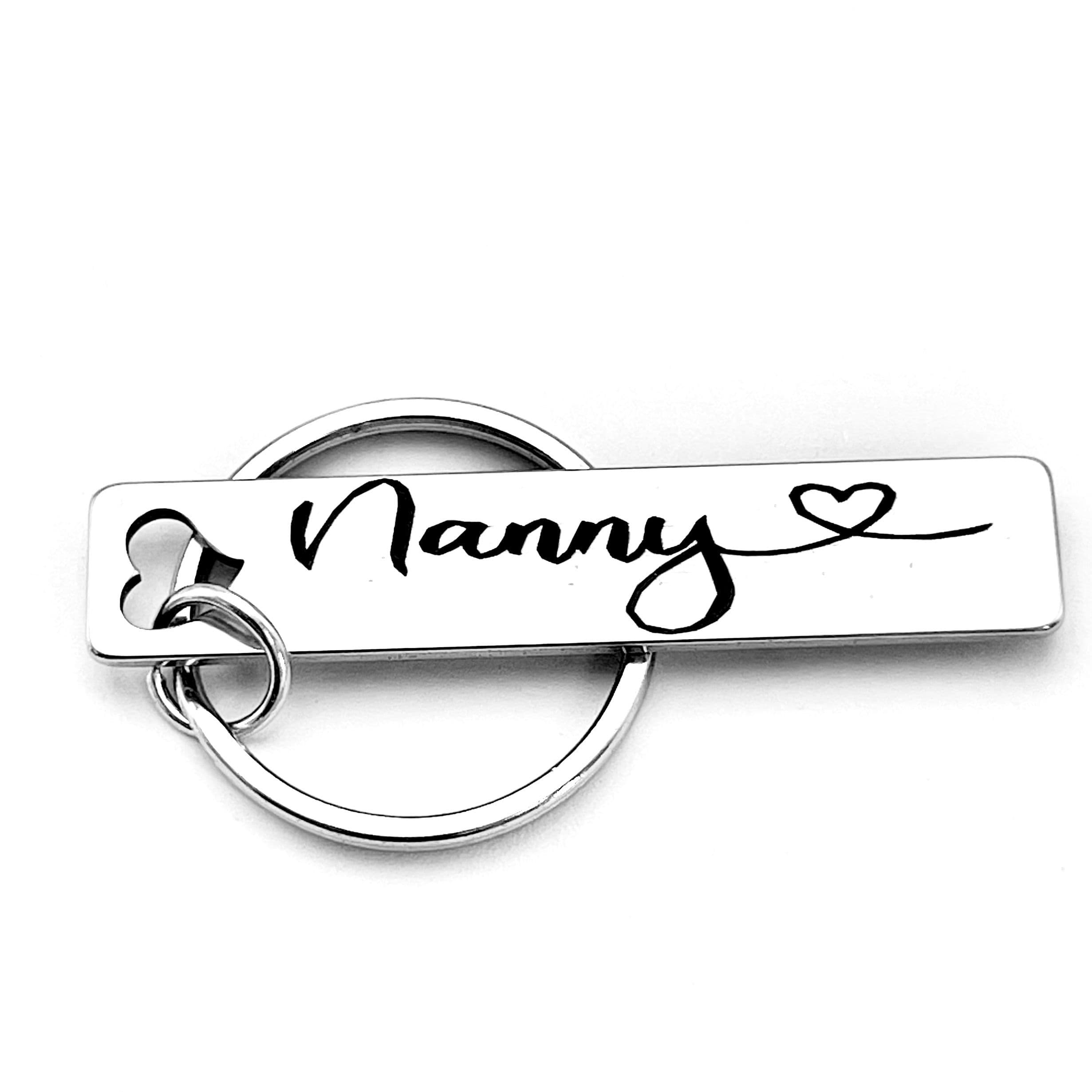 TEMU A Personalized Stainless Steel Keychain For Caregivers, Perfect For Decorating Car Keys And An Ideal Gift For A Nanny