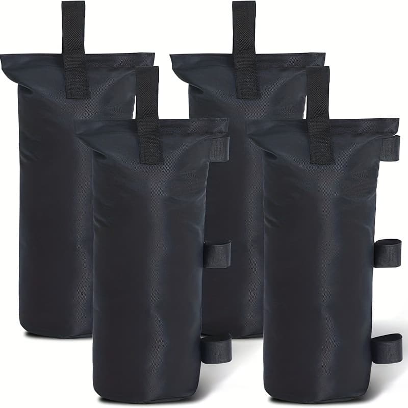 TEMU 4 Sturdy Pop-up Tent Weight Bags- Safe Tent Anchors For Outdoor Activities, Easy To Portable Design