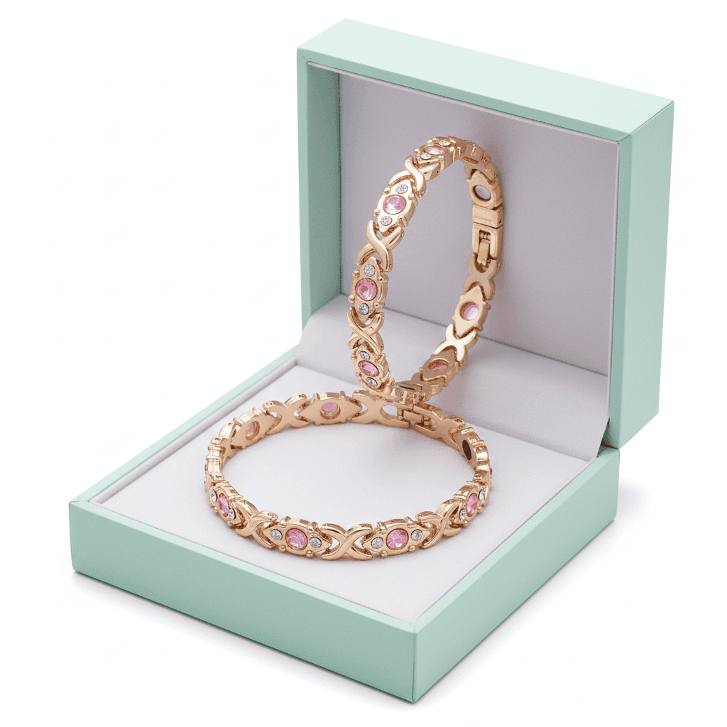 TEMU 2 Stylish Copper Bracelets With A Sturdy And Classic . Perfect For Casual And Formal Settings, Great Gifts For Birthdays, Anniversaries Or Weddings.