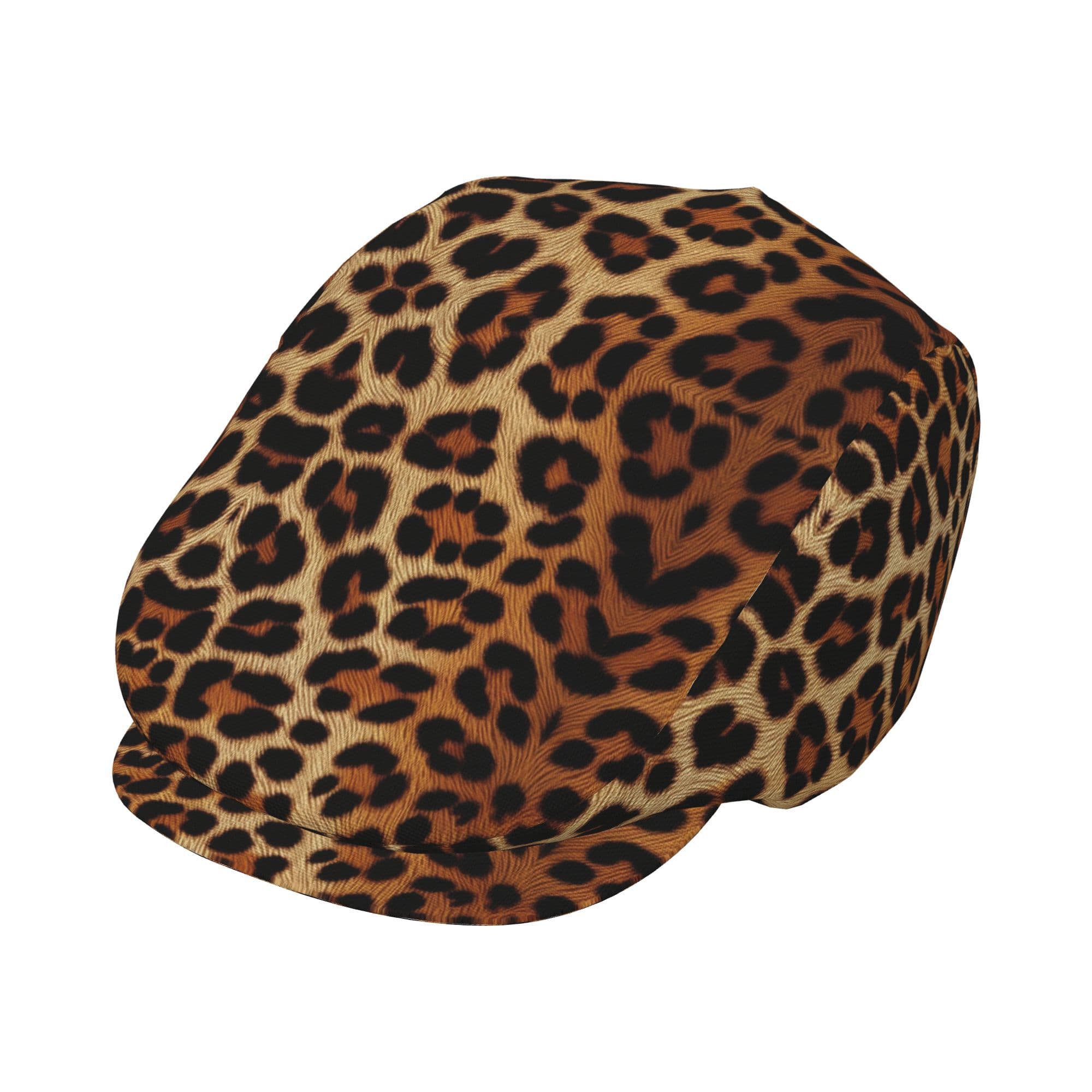 TEMU 2d Flat - 1pc Of Classic Leopard Print Beret, A Vintage Newsboy Hat, Suitable For Everyone, An Essential For Outdoor Activities And Formal Events, A Flat That In Any Season