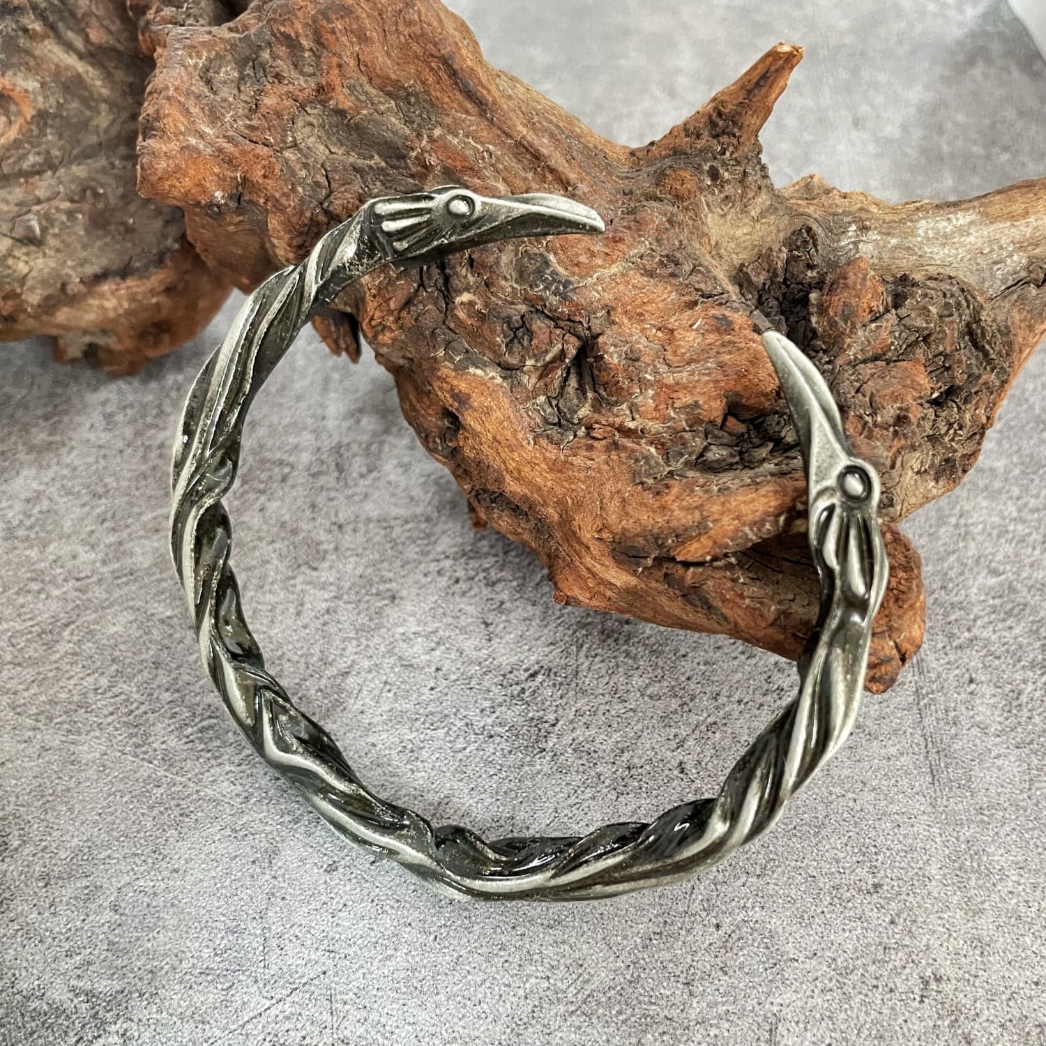 TEMU Men's Viking Gothic Cuff Bracelet - Norse Viking Jewelry With Symbol, Black Bangle For Viking , Halloween Costumes & Casual Attire - Durable Viking Accessory Gift