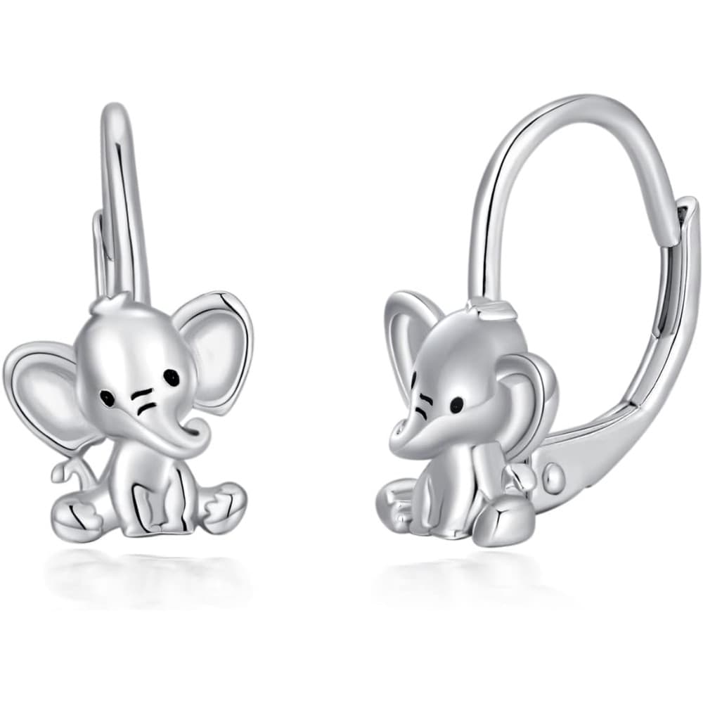 TEMU S925 Sterling Drop Earrings, Women's Dainty Animal Jewelry, Hypoallergenic For Sensitive Ears, Ideal For Daily Wear And Gifting