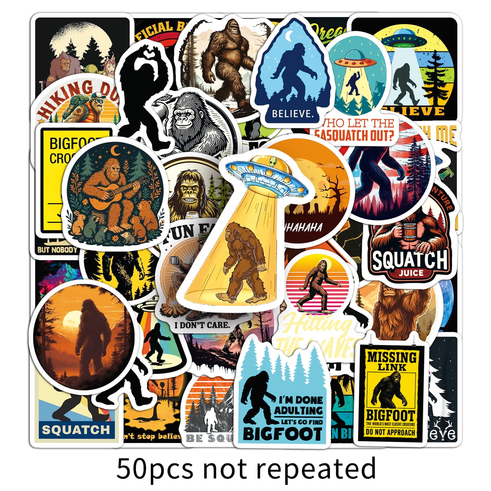 TEMU 50pcs Stickers, Cool And Trendy Office Stickers, Suitable For Scrapbooks, Diaries, Laptops, Water Bottles, Cars, Etc. A Gift With Message .