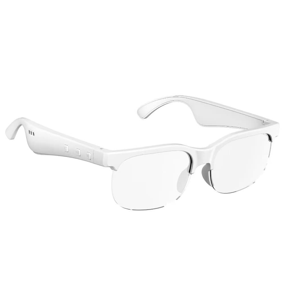 TEMU Smart Wireless Glasses 2in 1 Glasses Earphone, Wireless Stereo Headset With Mic For Calling Music