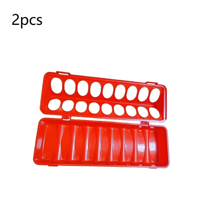 TEMU 2 Chicken Feeders With Perforated Feed Trays, Small Chicken Rearing Feed Troughs, Long Perforated Bird Feeders, Anti-grabbing Chicken Troughs