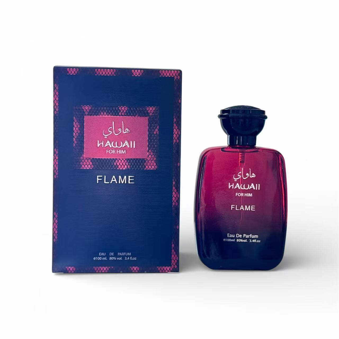 TEMU Hawaii Flame Eau De Parfum Spray 100ml (3.4 Oz) - A And Arabian Fragrance For Men With A - Experience A Scent For Men That Embodies Masculine And Power
