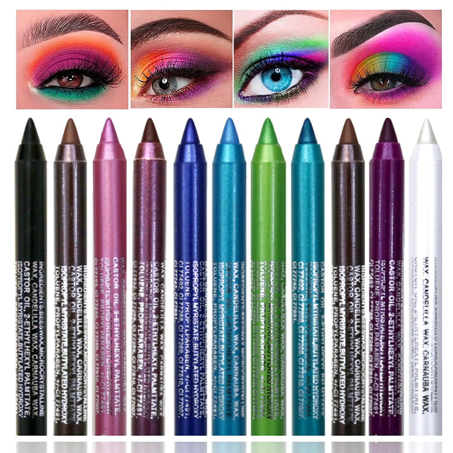 TEMU A Versatile 3-in-1 Product Featuring Of Long-lasting Eyeliner, Eyeshadow, And Lip Liner And Matte, Perfect For Any Occasion And Daily Wear, Easy To Apply, And Great For Gifting