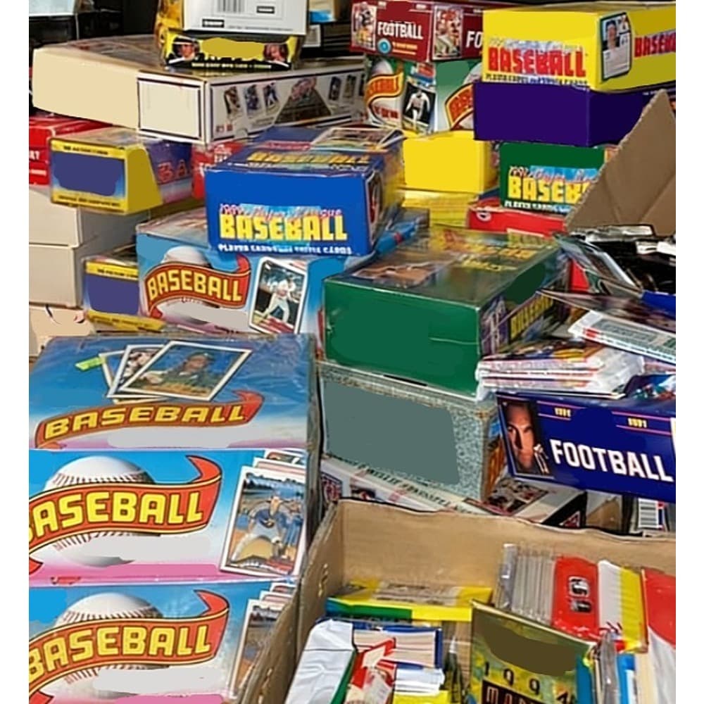 TEMU A Set Of 50 Unopened Vintage Baseball Cards. A Rare Sports Collectible - A Collection. Each Set Contains 4 Small Packs Of Cards