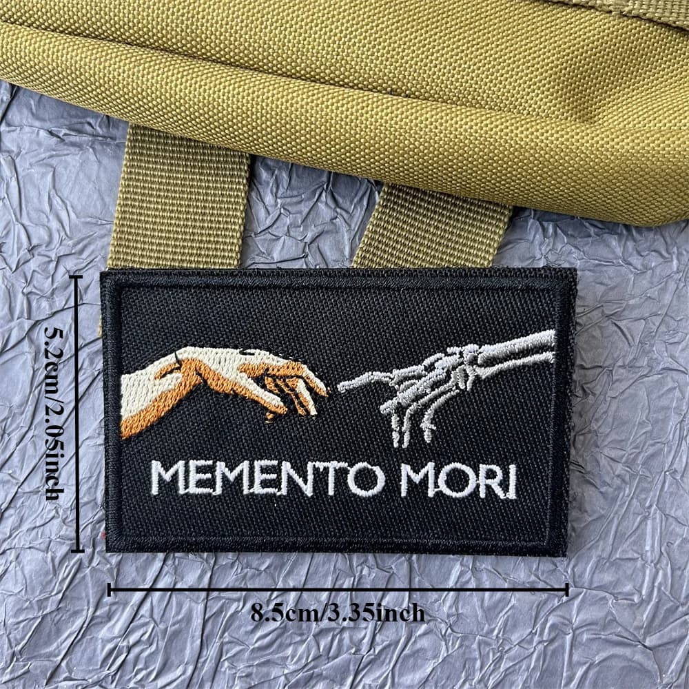 TEMU Embroidered Patch For Clothes Tactical Backpack Patches Stickers Hand In Hand
