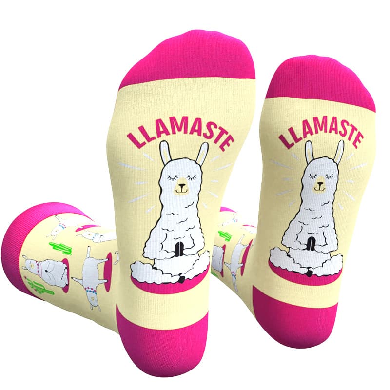 TEMU 1pair Men Novelty Socks With Gift Lover Lover Kangaroo Printing Socks